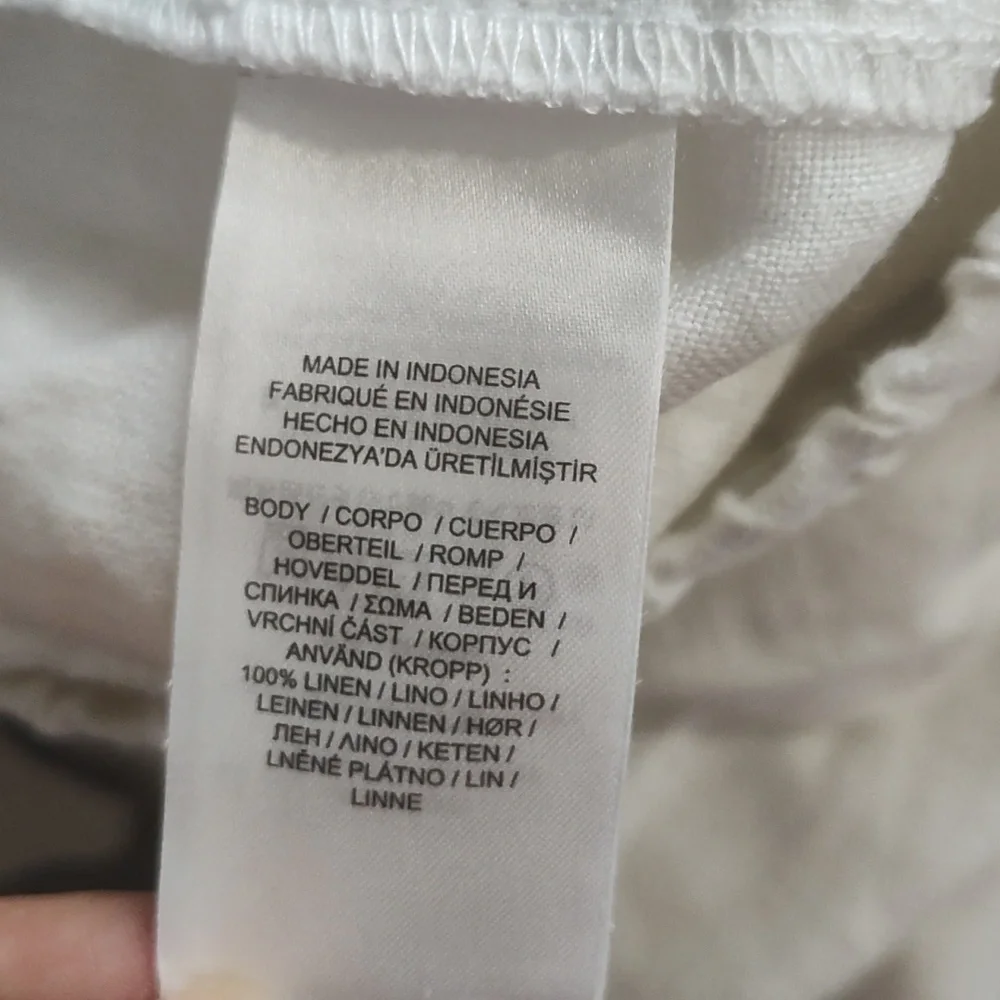 Ralph Lauren Womens 100% Linen Casual Wide Leg Pants SZ 4 New With Tags